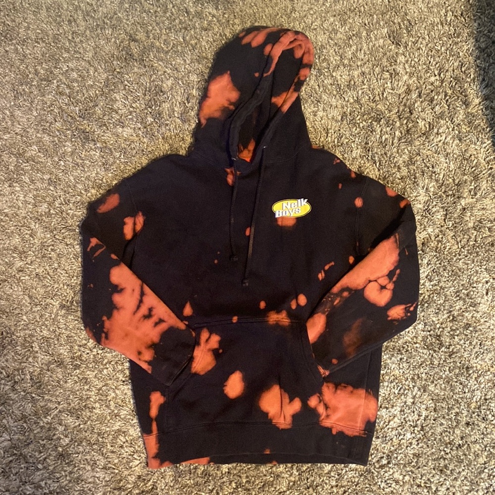 Custom tie-dye Nelk banana boat hoodie